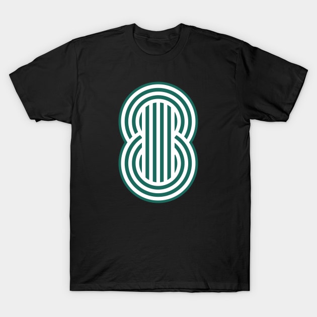 number 8 T-Shirt by SASTRAVILA